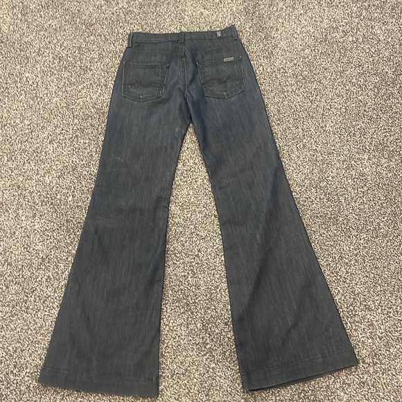 7 For All Mankind Wide Leg ‘Ginger’ Jeans - Picture 5 of 6